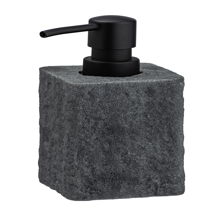 Wenko 1069578 - distributeur de savon villata gris | 1 pièce