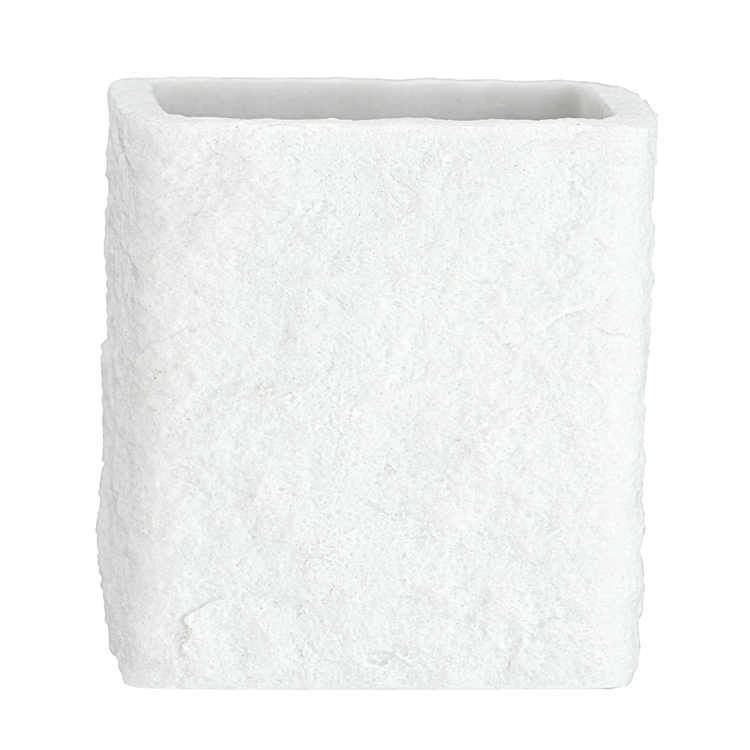 Wenko 1069551 - gobelet à brosse à dents villata blanc | 1 pièce