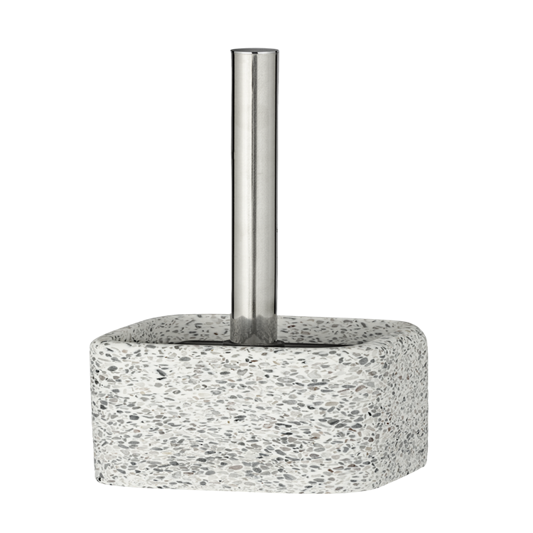 Wenko 1069596 - porte-brosse de toilette terrazzo | 1 pièce