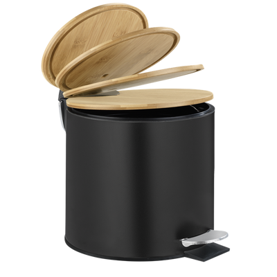 Wenko 1069599 - délit de poubelle. 3 l noir mat. | 1 pièce