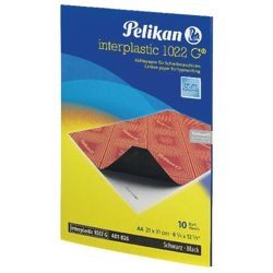 Papier carbone Pelikan 401026 A4 machine à écrire noir 10 feuilles