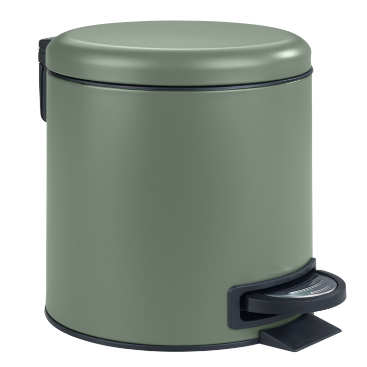 Wenko 1069576 - poubelle leman 3l gris foncé. | 1 pièce