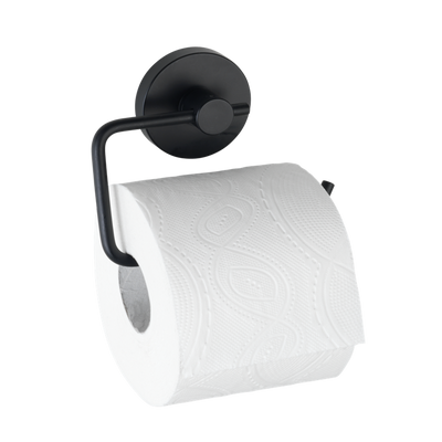 Wenko 1069603 - rouleau de toilette vac.loch.milazzo noir. | 1 pièce