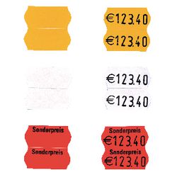 Etiquettes sato 1 ligne blanc 1.500 pièces