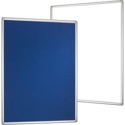 Tableau blanc Multiboard franken pro, tableau d'affichage bleu et blanc