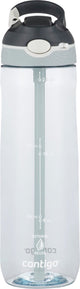 Bouteille d'eau Contigo Ashland à bec automatique avec paille | grande gourde sans BPA de 720 ml | bouteille de sport | gourde étanche | idéal pour l'école, la salle de sport, le vélo, la course, la marche | macaron