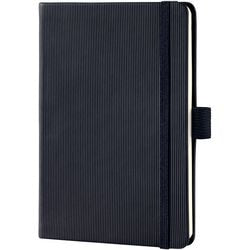 Carnet sigel papier chamois 80g m2 10,5x14,8cm ligné nervuré 194 pages
