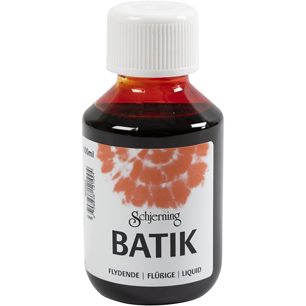 Peinture batik Orange, 100ml