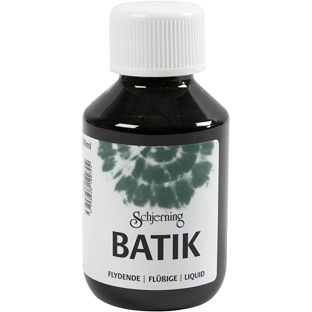 Peinture batik Schjerning, verte, 100 ml 1 bouteille