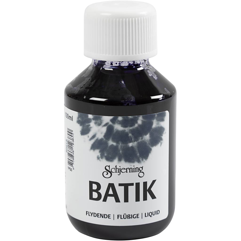 Peinture batik Schjerning, bleu marine, 100 ml 1 bouteille