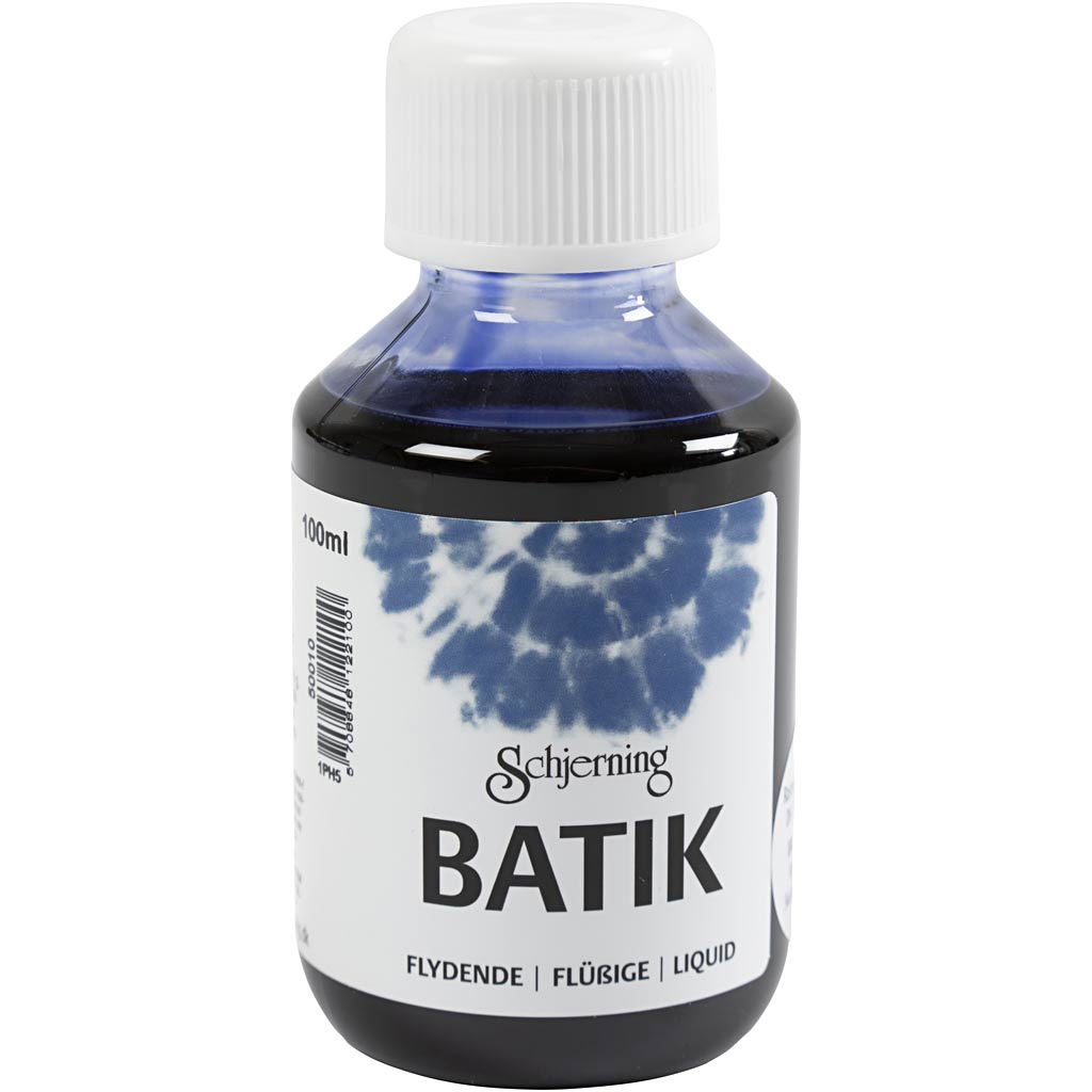 Peinture batik Schjerning, bleu brillant, 100 ml 1 bouteille