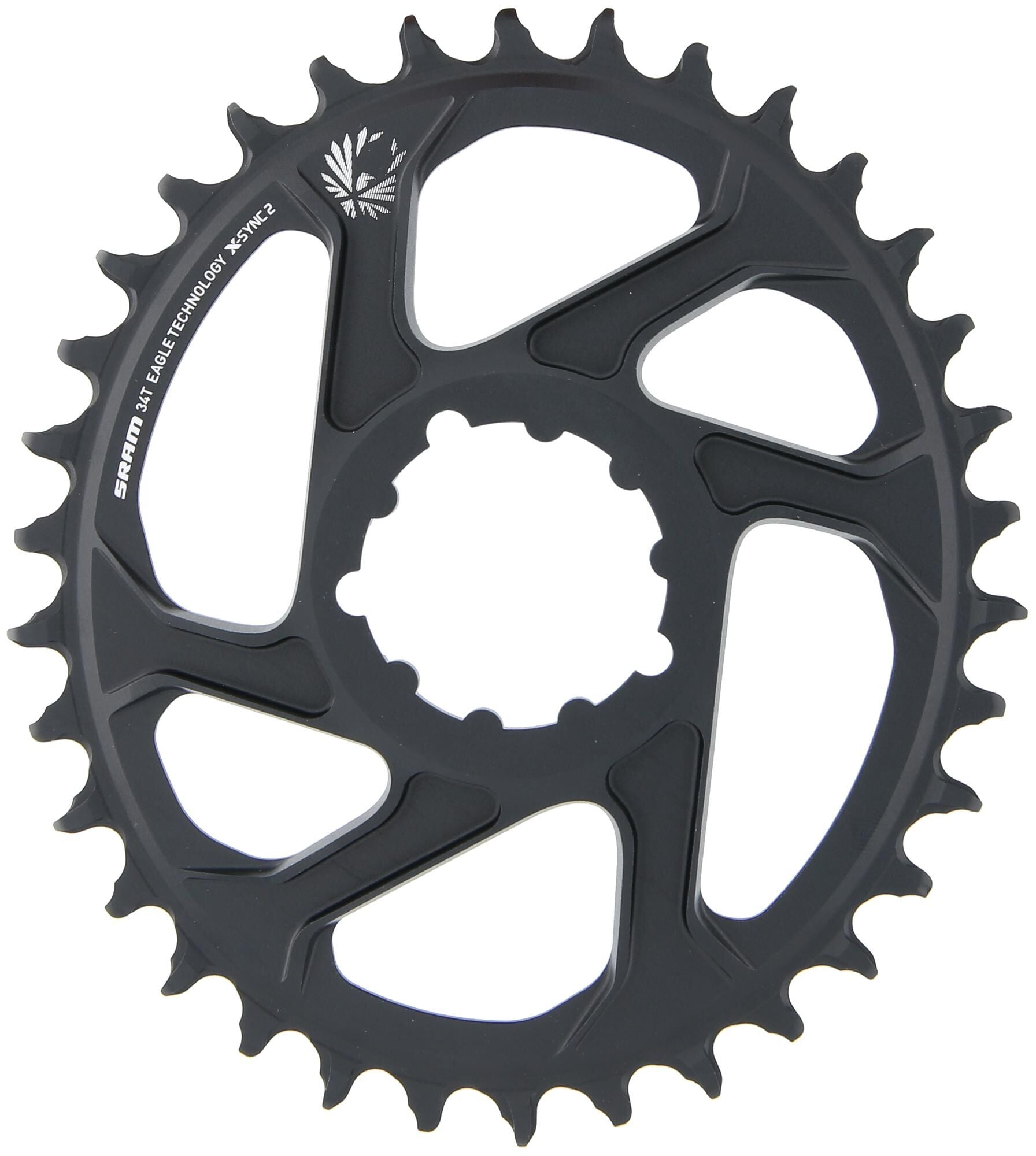 Sram Chain Ring X-Sync 2 OVAL ALU, 34T.