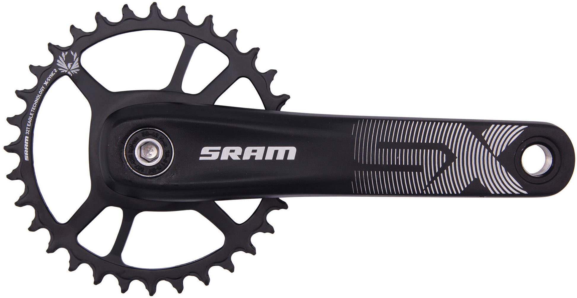 Pédalier Sram sx eagle pédalier force axs powerspline 32t 170mm