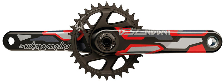CRANKET TRUVATIV TRUV.DESC.TROY LEE DES.EAAGLE 170 mm rouge