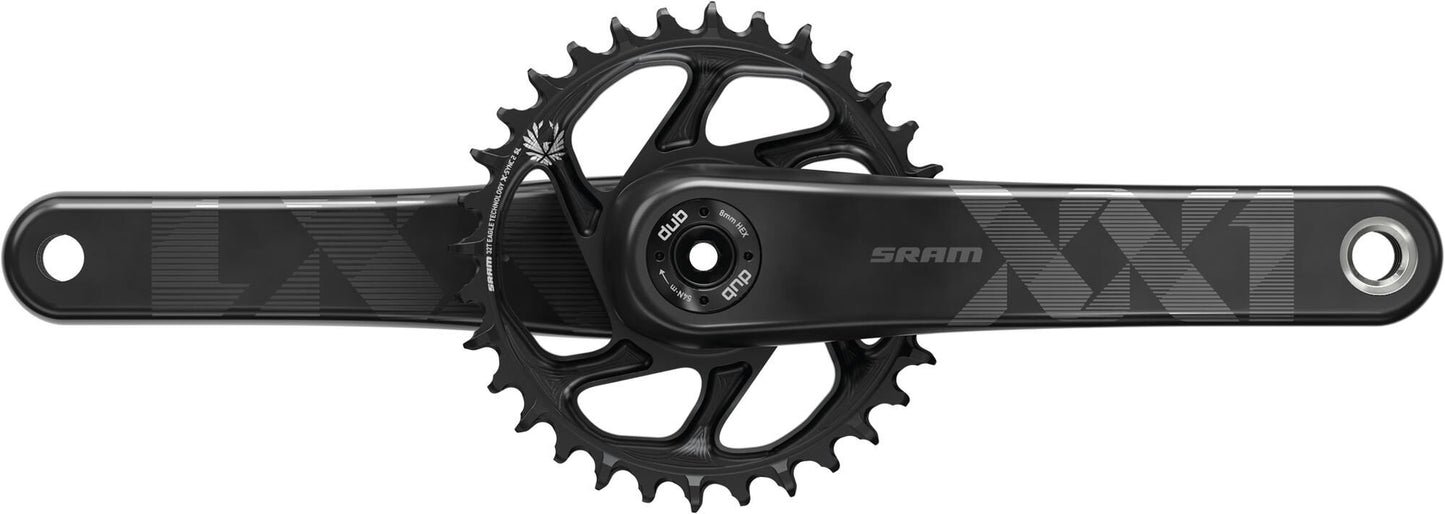 Pédalier Sram xx1 eagle krg xx1 eagle dub 34 z. 175mm noir