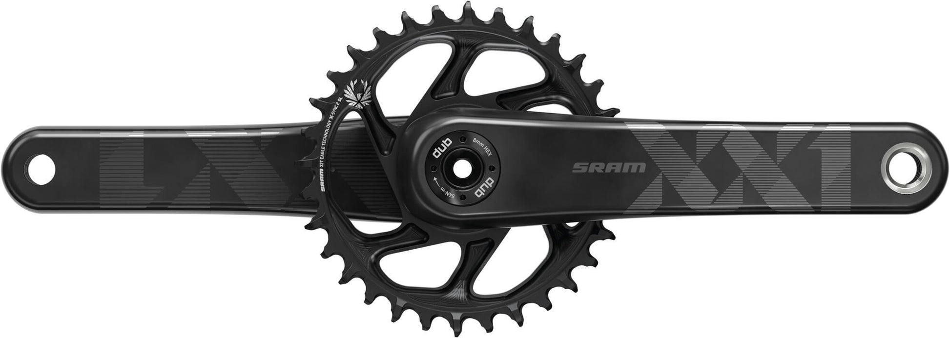 Pédalier Sram xx1 eagle krg xx1 eagle dub 34 z. 175mm noir