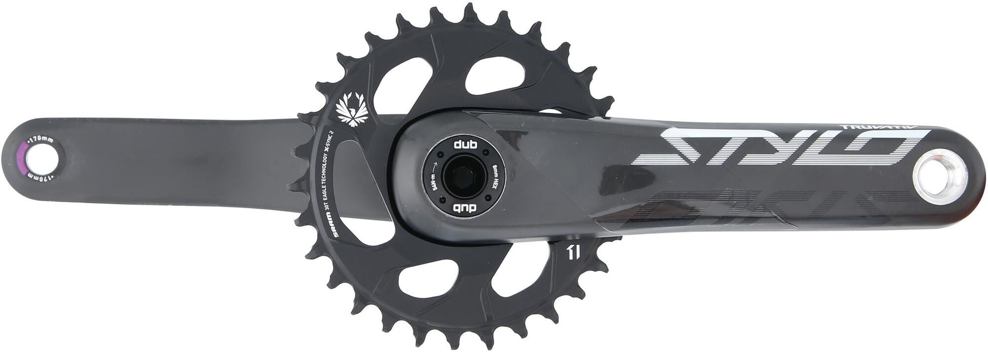 Truvativ Crank Set Stylo Car.Eaagle 30T.Dub Fatbike
