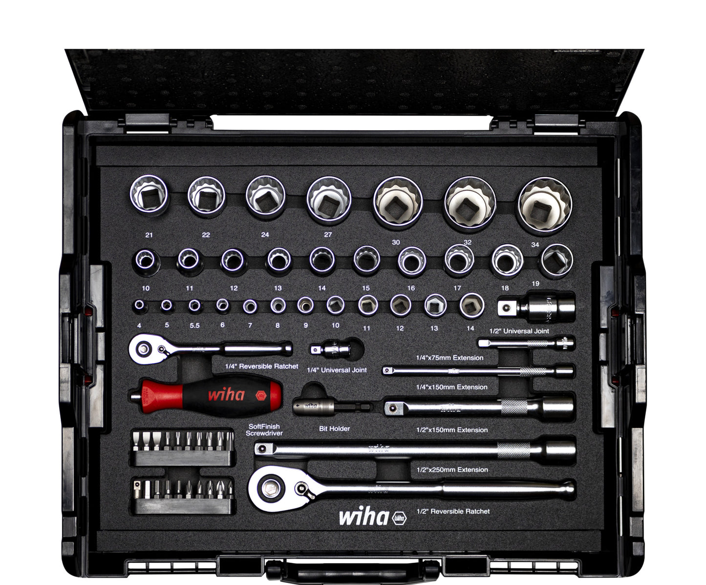 Wiha DOPS Key Bitset 1 4 et 1 2