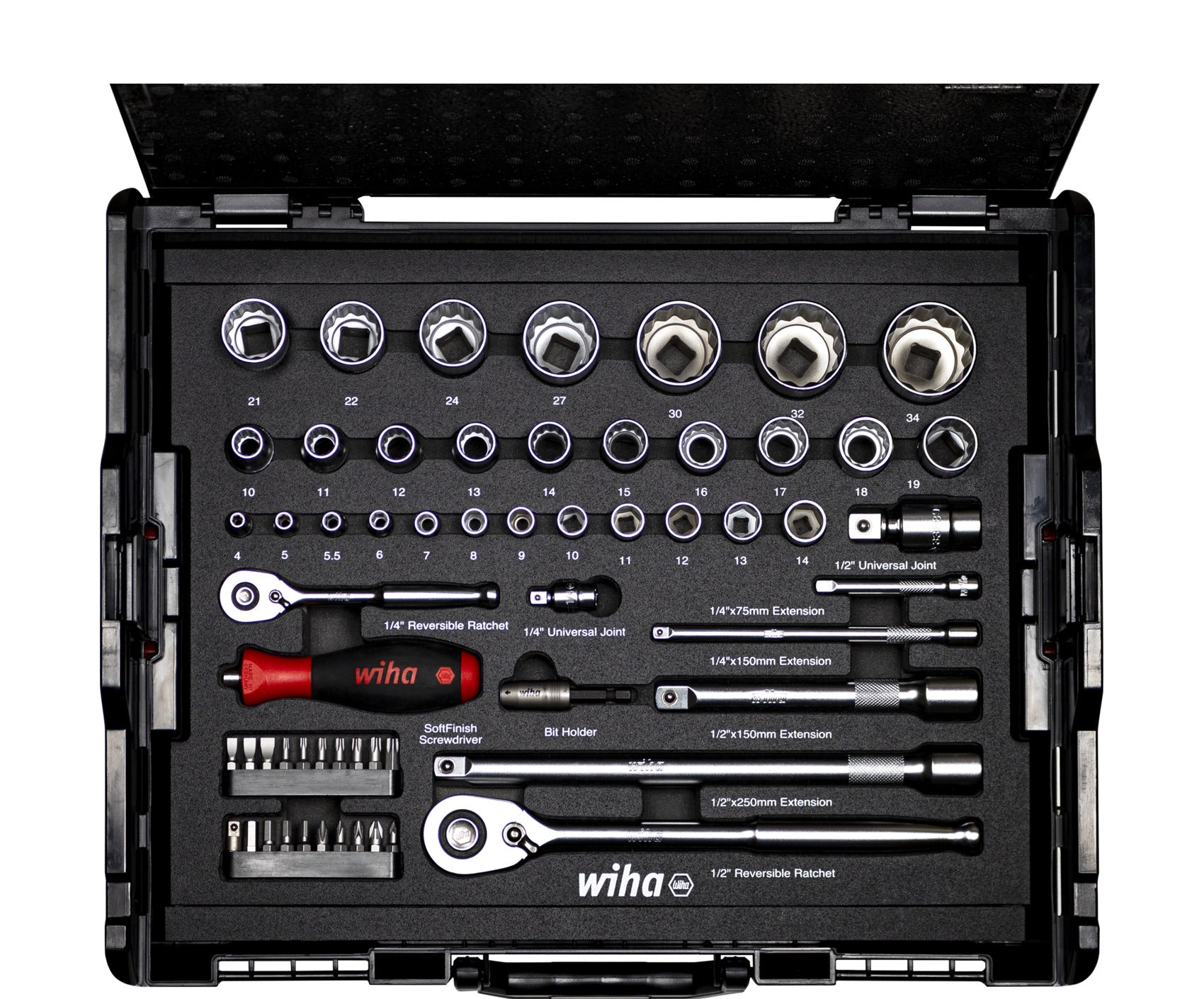 Wiha DOPS Key Bitset 1 4 et 1 2
