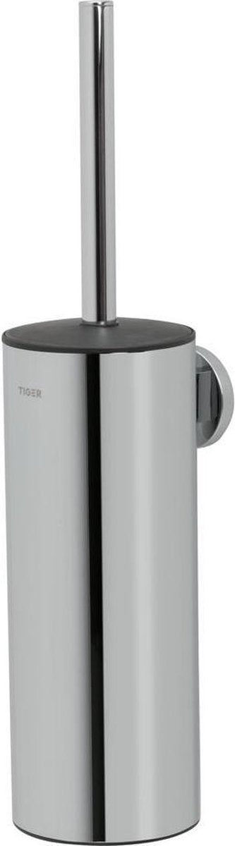 Tiger midi - brosse WC avec support - suspendue - chrome