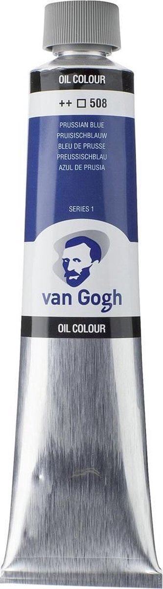 Peinture à l'huile Van Gogh tube 200 ml Bleu de Prusse 508