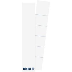 Classeur dos étiquettes biella 190164 blanc 27x145mm pal de 25