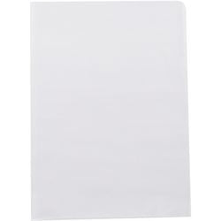 Chemises en L niceday a4 transparent 25 pièces