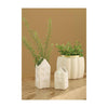 Idées 4 saisons vase à fleurs maison amsterdam crème 3x3x6cm