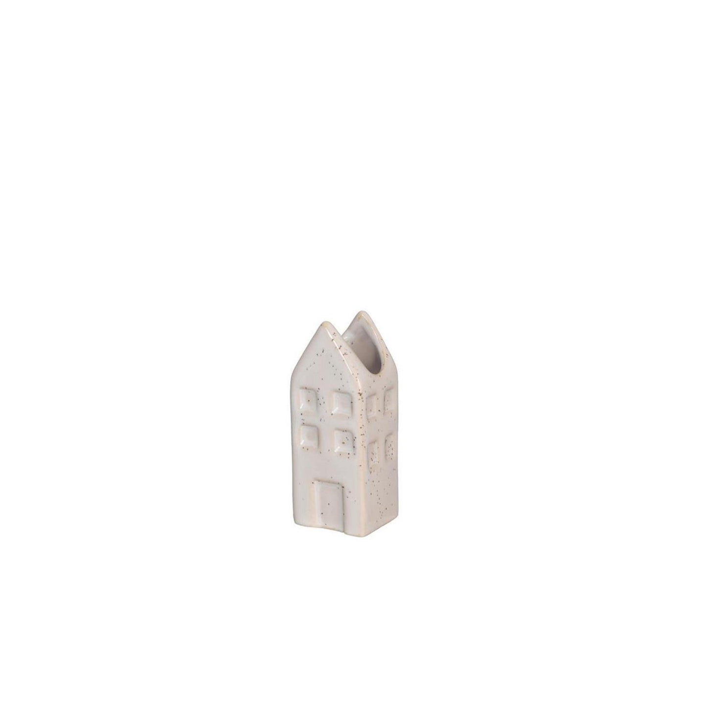 Idées 4 saisons vase à fleurs maison amsterdam crème 3x3x8cm