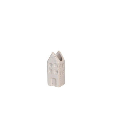Idées 4 saisons vase à fleurs maison amsterdam crème 3x3x8cm