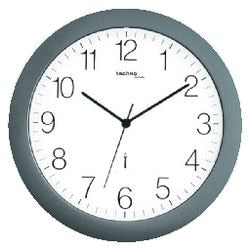 Horloge murale technoline wt8000 30cm argent blanc