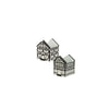 Pot de fleur Idées 4 saisons strassbourg blanc 8,6x8xh10,5cm