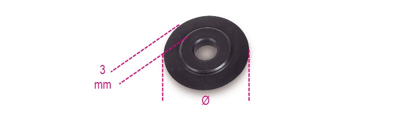 Disque de coupe de rechange Beta 334r modèle 334 cuivre et alliage