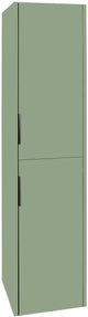 Differnz bolo armoire haute 35x160x35cm panneau fsc mfc bois vert mat