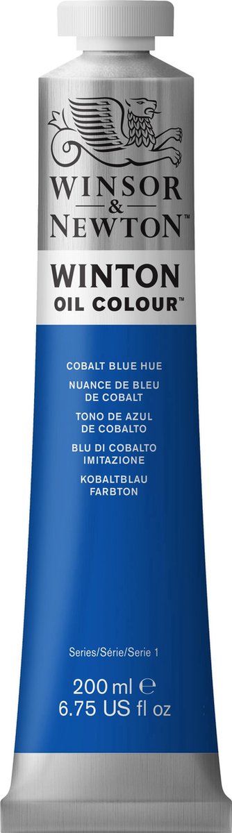 Winsor Newton Winton couleurs à l'huile 200 ml teinte bleu cobalt