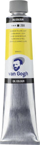 Peinture à l'huile Van Gogh tube 200 ml jaune de cadmium clair 208