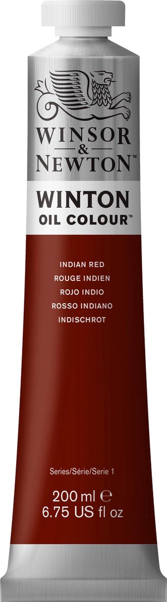 Winsor Newton Winton Couleurs à l'huile 200 ml Rouge indien