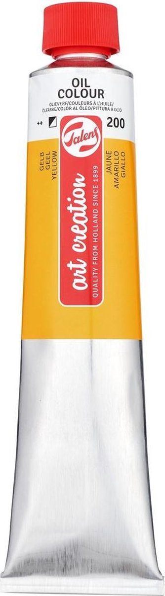 Royal taals taals art création peinture à l'huile tube 200 jaune 200ml