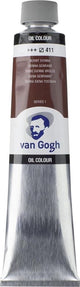 Peinture à l'huile Van Gogh tube 200 ml sienne brûlée 411