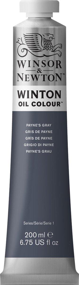 Winsor Newton Winton Couleurs à l'huile 200 ml Payne's Grey