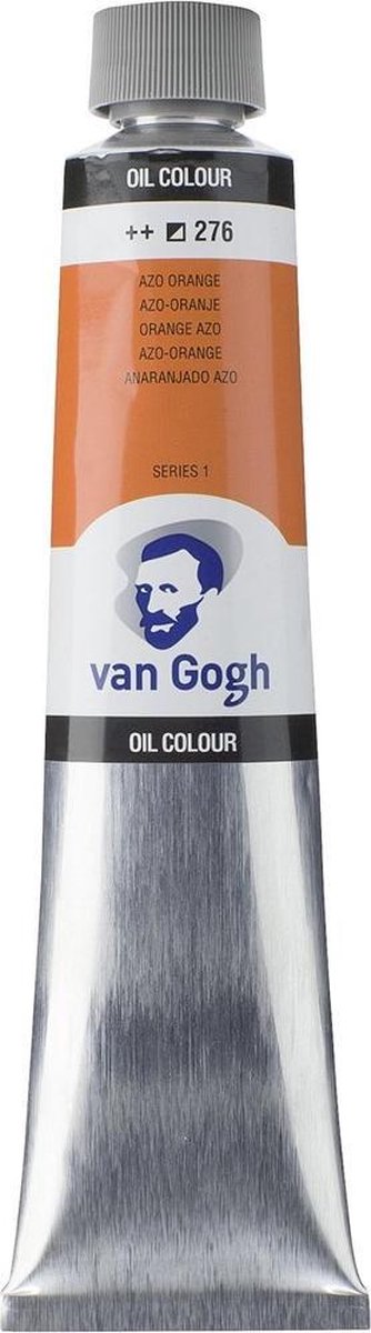 Peinture à l'huile Van Gogh tube 200 ml azo-orange 276