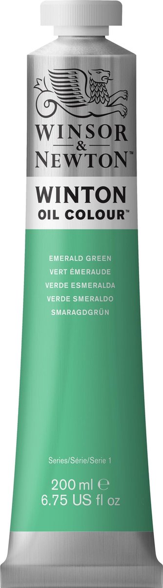 Winsor Newton Winton couleurs à l'huile 200 ml vert émeraude