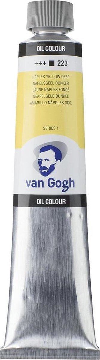 Peinture à l'huile Van Gogh tube 200 ml jaune de Naples foncé 223