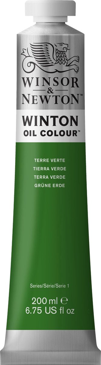 Winsor Newton Winton couleurs à l'huile 200ml terre verte
