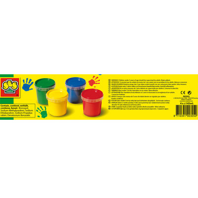 Peinture à doigt Ses, 4 couleurs