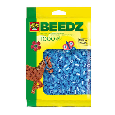 SES Perles de fer - bleu, 1000st.