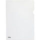 Dossiers en L premium od pp a4 120 microns transparent mat poignée de pouce antistatique