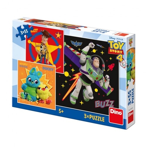 Disney Puzzle Toy Story 3 x 55 pièces