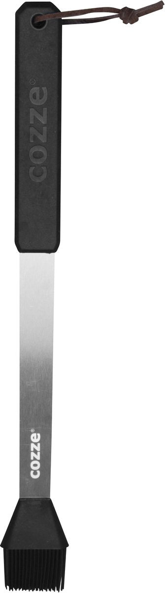 Brosse à grill Cozze ® 4x42 cm avec manche pp - acier inoxydable