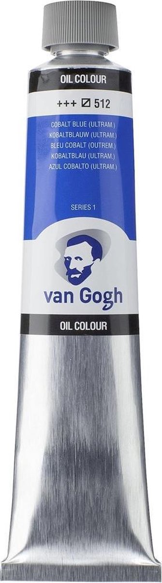 Peinture à l'huile Van Gogh tube 200 ml bleu cobalt (outremer) 512